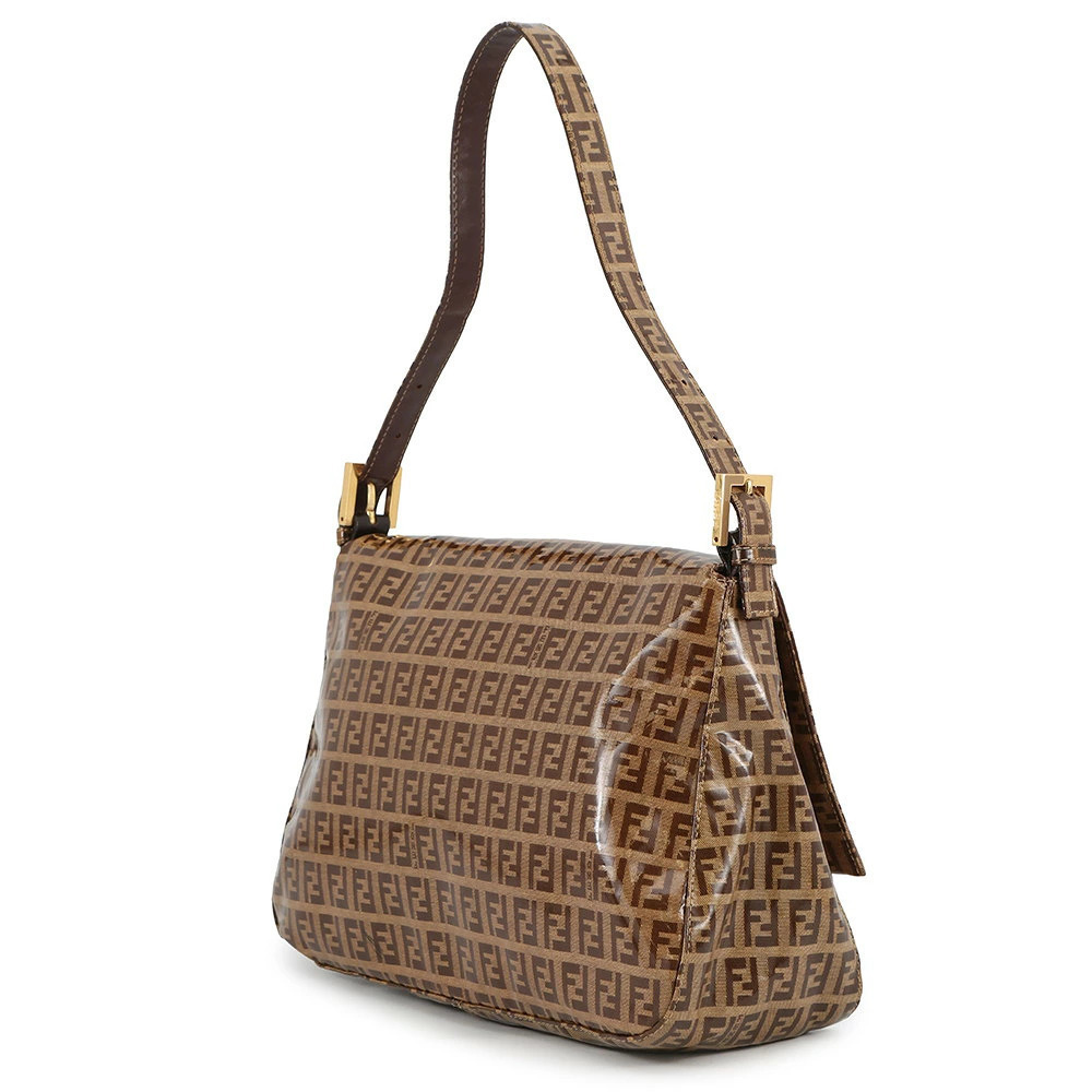 Fendi Zucchino Bucket handbag Vernis Patent Mamma bag